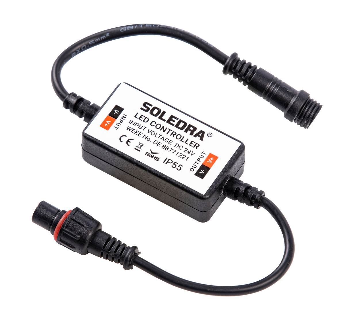 Alberts Highlight Lichtsystem | Soledra Dimmcontroller | 24 V | IP55 | Funk | 1 Kanal Produktabbildung 1