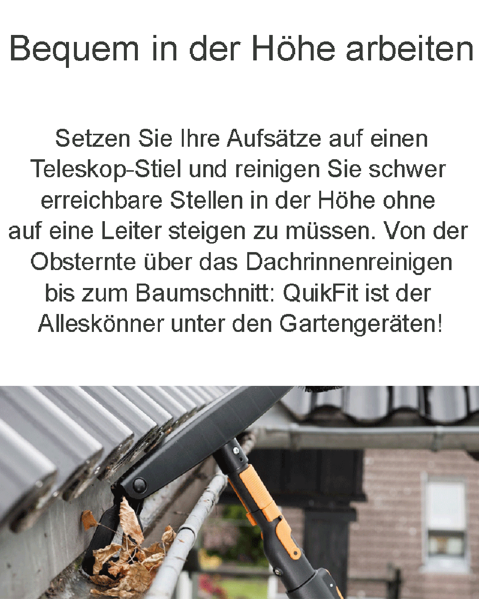 Fiskars QuikFit Konfigurator | Stecksystem zusammenstellen Produktabbildung 6