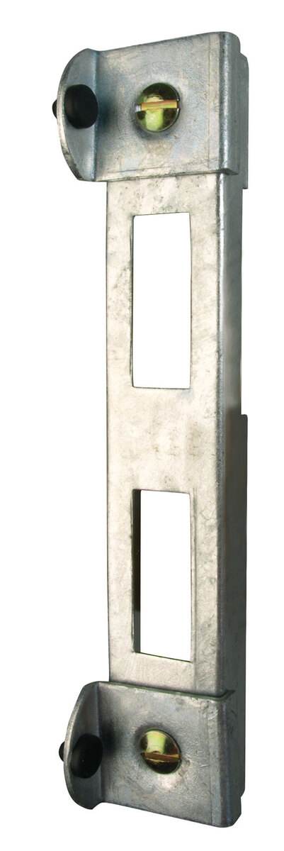 Alberts Anschlag für Rohrabschnitte, Stahl roh, feuerverzinkt, Set für Rohrabschnitte Produktabbildung 1