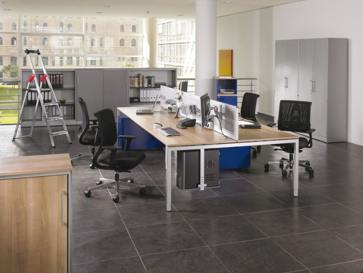 Hailo 2A-Ware 8160-507 Alu-Sicherheits-Haushaltsleiter L60 StandardLine 5 Stufen mit Multifunktionsschale Produktabbildung 4