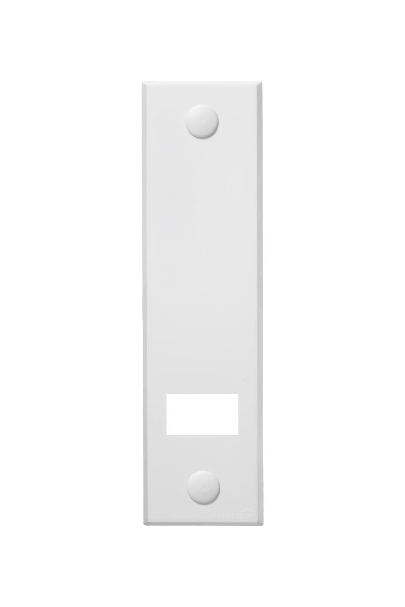 Schellenberg Gurtwickler-Abdeckplatte Standard mit 160 mm Lochabstand in Weiß | Rolladensystem Maxi Produktabbildung