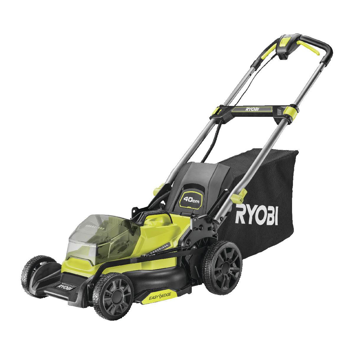 RYOBI Akku-Rasenmäher ONE+ 18 V, Mäher ohne Akku und Ladegerät, RY18LMX40C-0 Produktabbildung 1