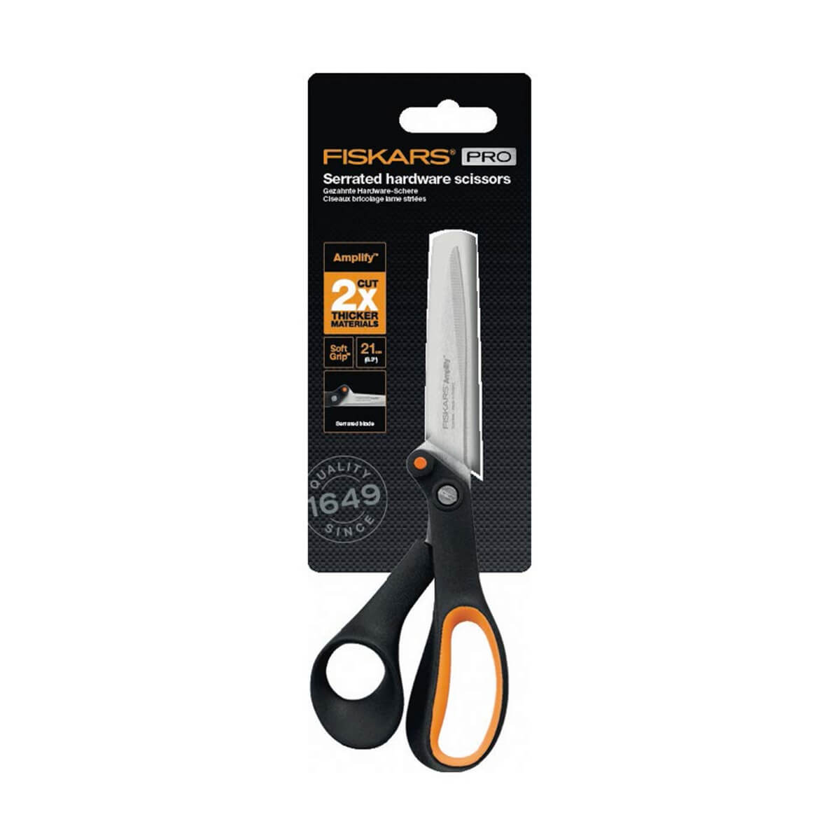 Fiskars Amplify Schere 21 cm | Heimwerkerschere Produktabbildung 2