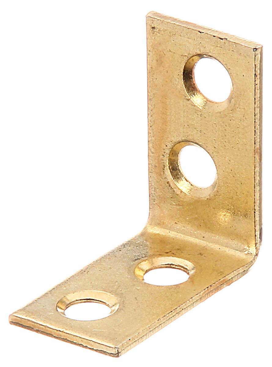 Alberts Stuhlwinkel aus Stahl und vermessingt | Holzverbinder Produktabbildung