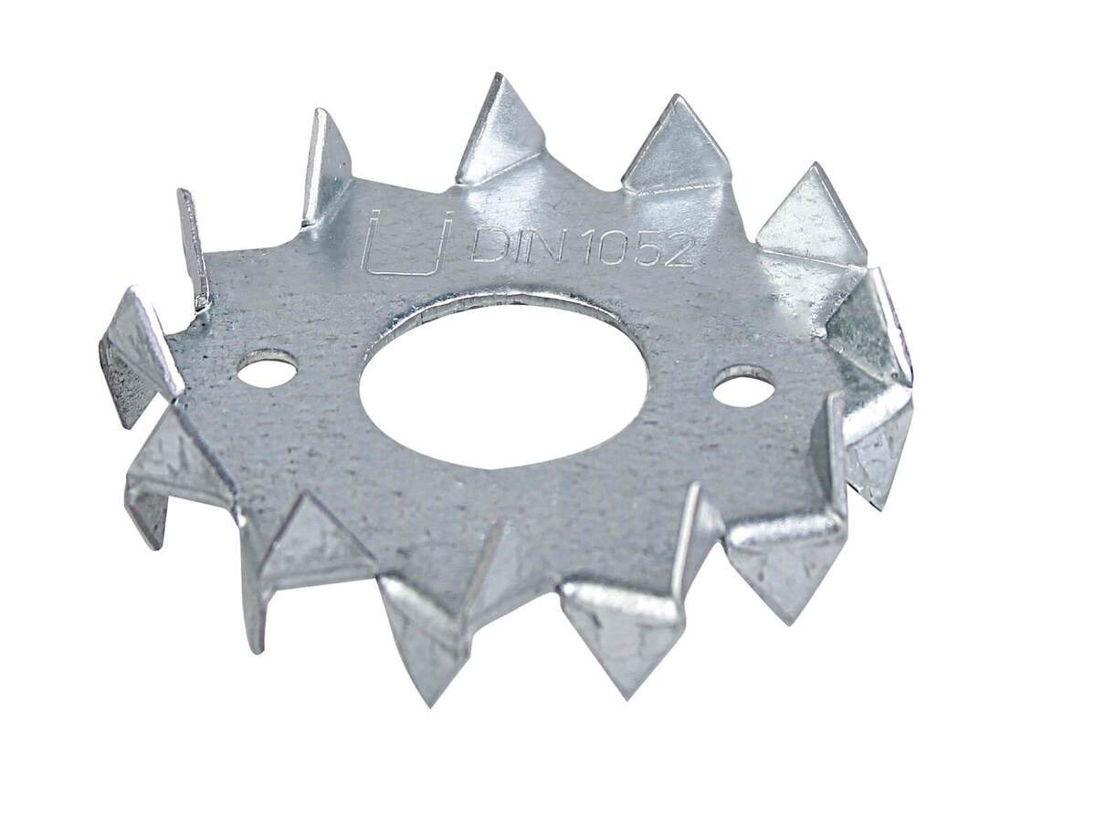 Alberts 1x Scheibendübel mit Zähnen, beidseitig, Stahl, verzinkt, Dübel, Holzverbinder, 48 x 17 mm Produktabbildung