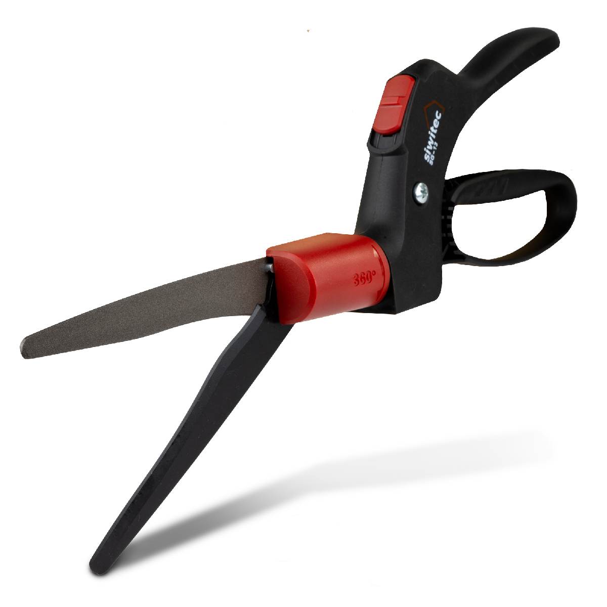 siwitec Grasschere, 360° verstellbarer Schneidkopf, gerade Klinge, Rasenkantenschere, Strauchschere Produktabbildung