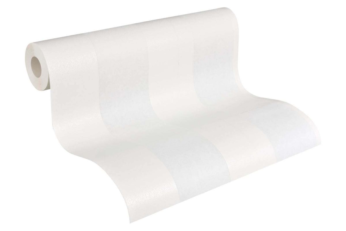 AS Creation Meistervlies Pro 2 Weiß: Vlies-Tapete 247513, überstreichbar, Streifen Produktabbildung 2