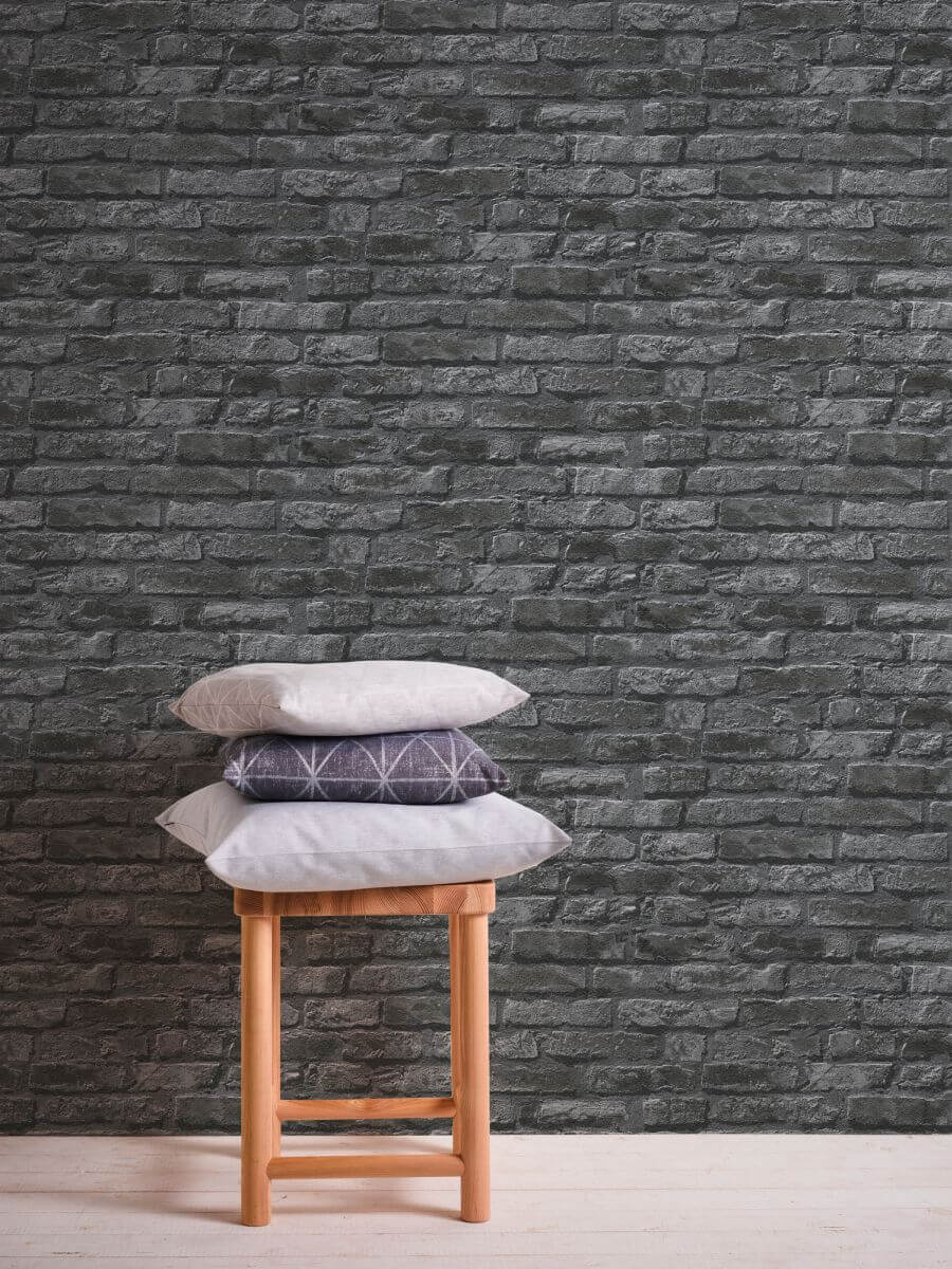 AS Creation Tapete | Steinoptik Grau Schwarz | Il Decoro Produktabbildung 3