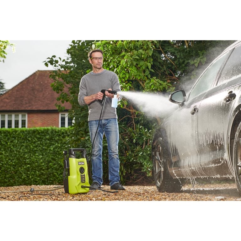 RYOBI Elektro-Hochdruckreiniger RY110PWA, 110 bar Druck, 1400W, Oberflächenreiniger mit Zubehör Produktabbildung 4