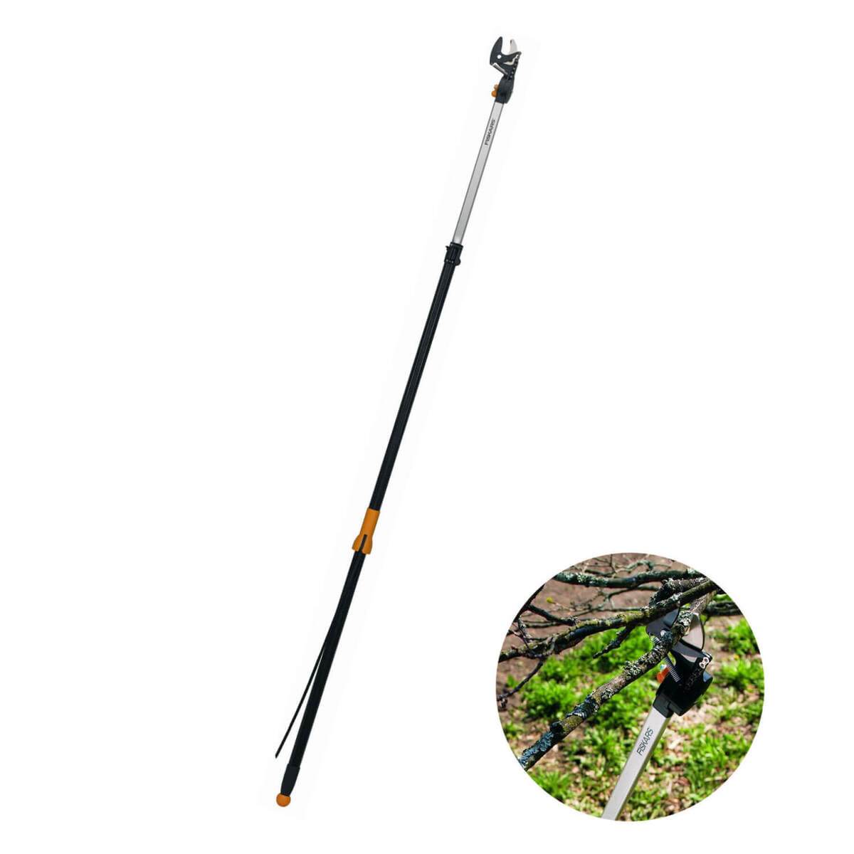 Fiskars - Teleskop-Schneidgiraffe UP86 Bypass Schneiden Teleskopstiel Äste NEU Produktabbildung