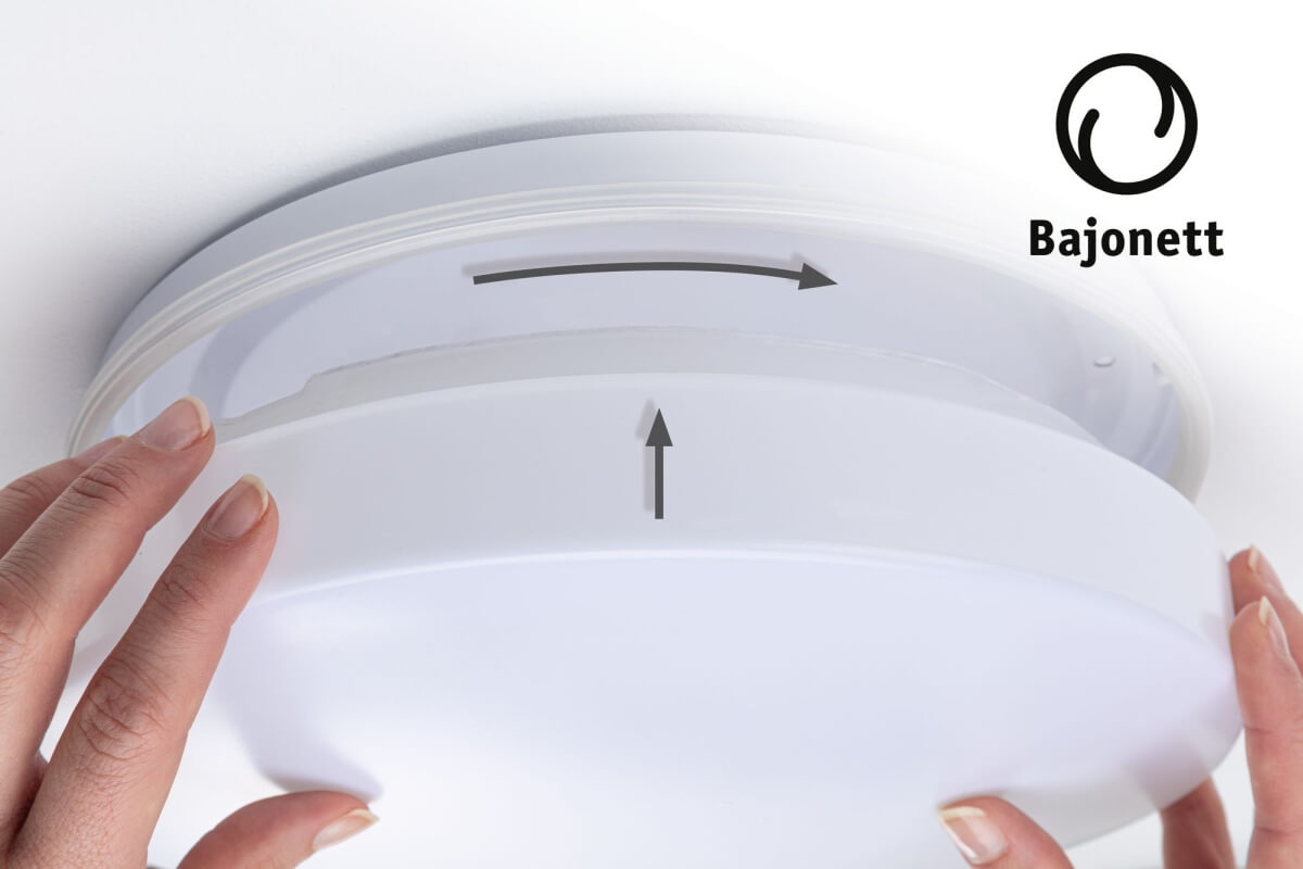 Paulmann Deckenleuchte Axin | Badezimmerlampe ohne Leuchtmittel | E27 | Badleuchte für Decken Produktabbildung 5