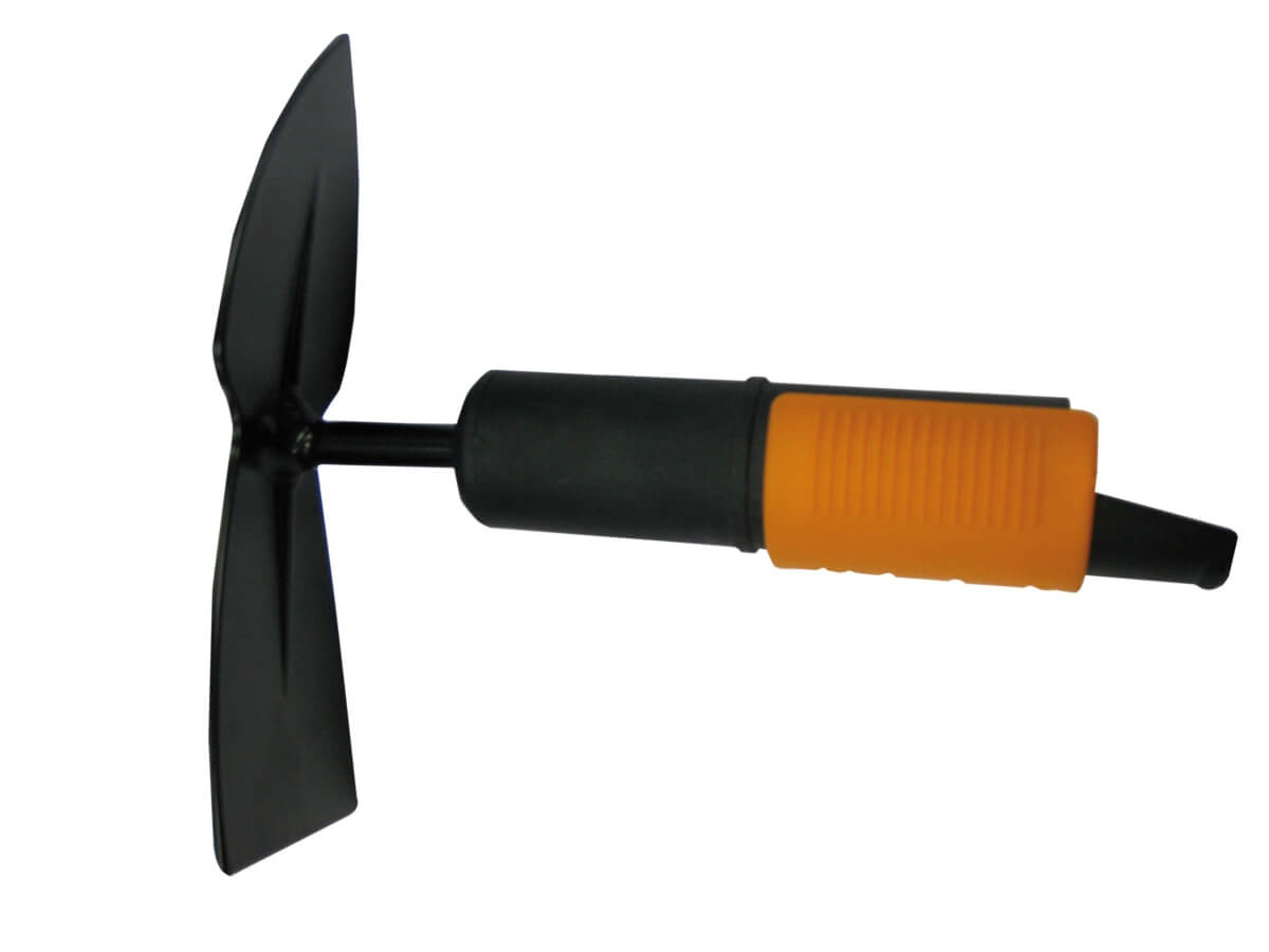 Fiskars QuikFit Doppelhacke spitz, Stecksystem, Modular, Gartenwerkzeug, Aufsätze und Zubehör Produktabbildung