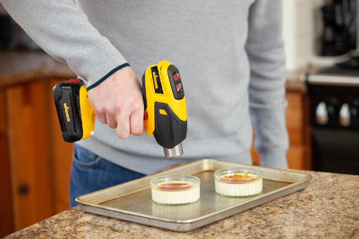 WAGNER Akku-Heißluftpistole Furno 550, 18 V Heißluftfön, Farben, Lacke & Etiketten, ohne Akku & Ladegerät Produktabbildung 2