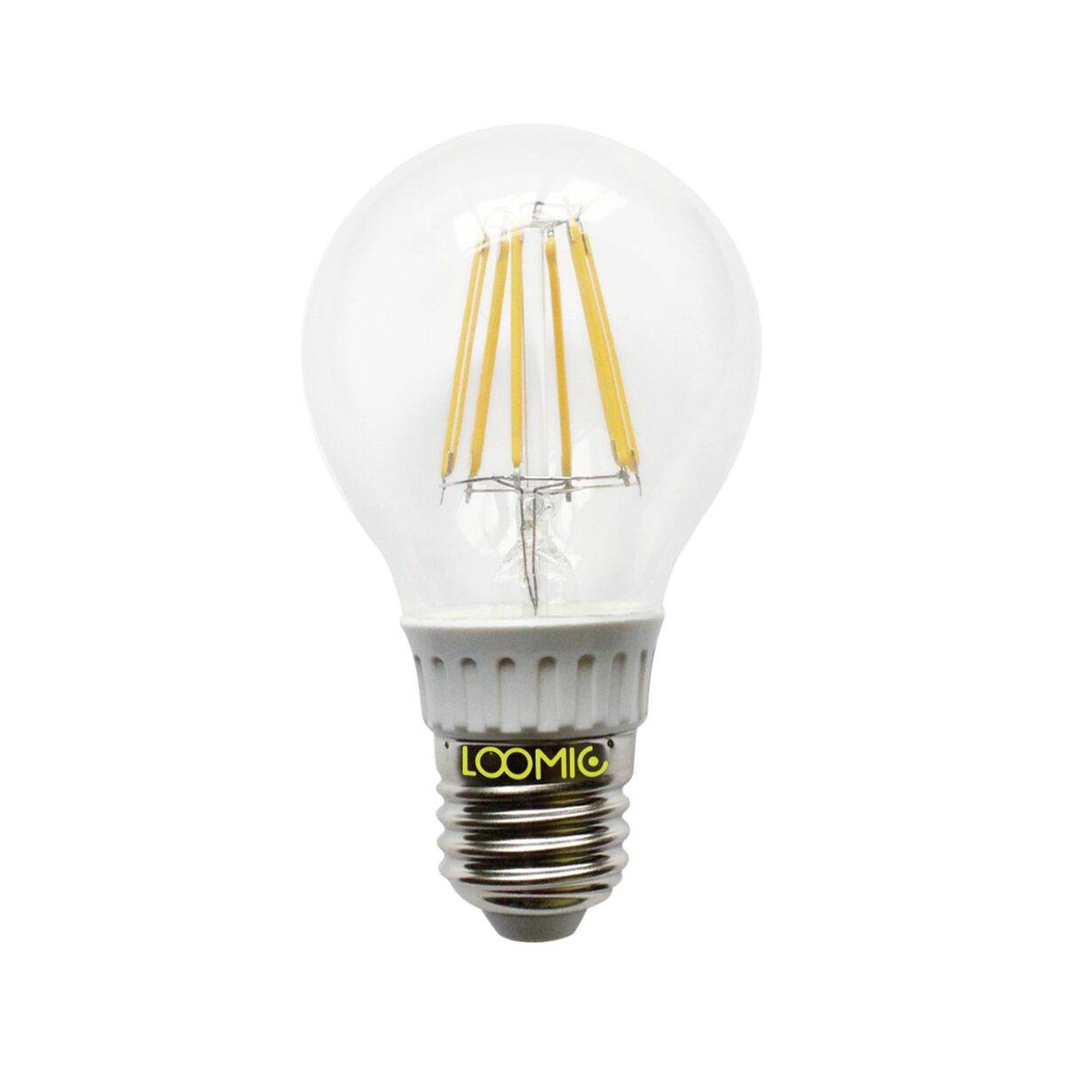 Loomic LED Birne Filament 6W E27 WW dimmbar Produktabbildung 1