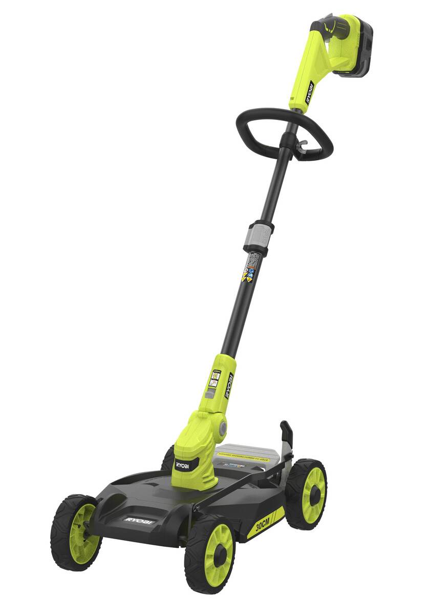 RYOBI 18 V ONE+ Akku-City-Rasenmäher, 30 cm Schnittbreite, mit Akku und Ladegerät Produktabbildung