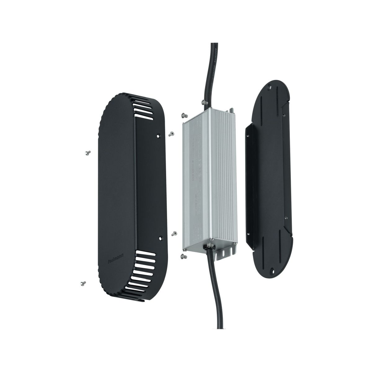 Paulmann Plug & Shine Trafoabdeckung Grau Kunststoff Produktabbildung 2