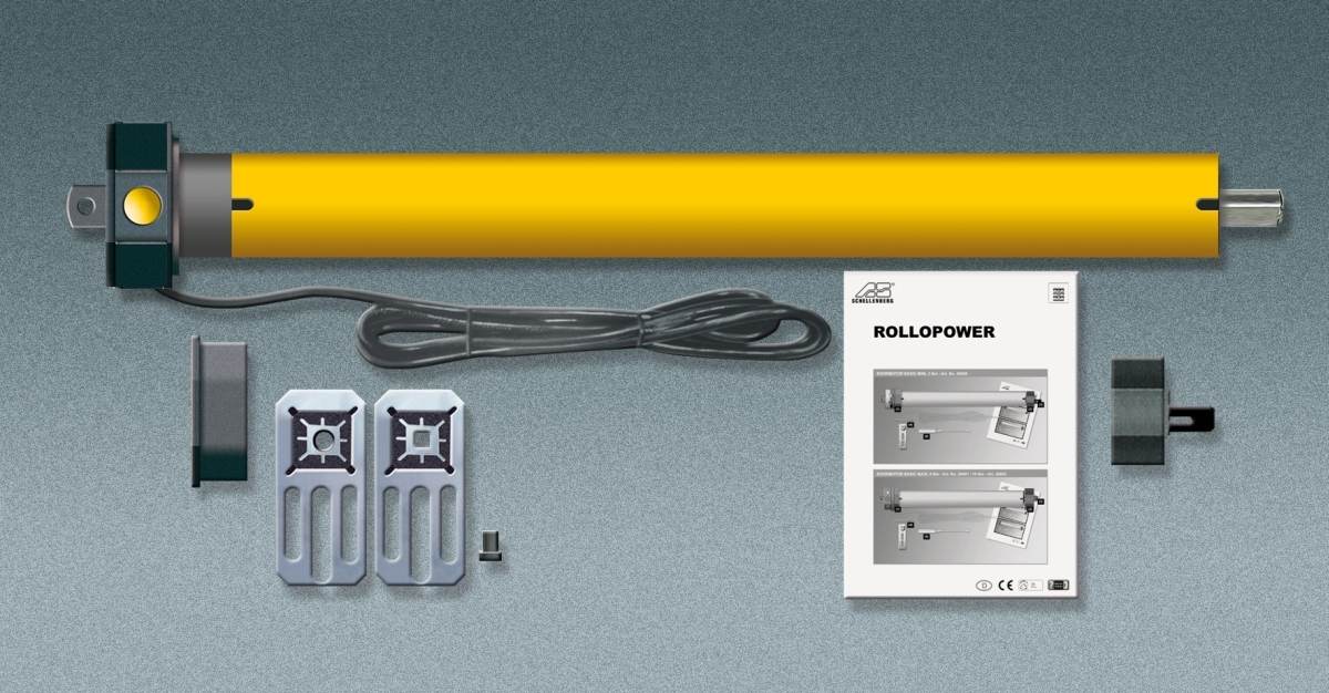 Schellenberg Rohmotor Plus Mini, Endlageneinstellung, Rolladenmotor, max Rollladenflache 4,0 m² Produktabbildung 7