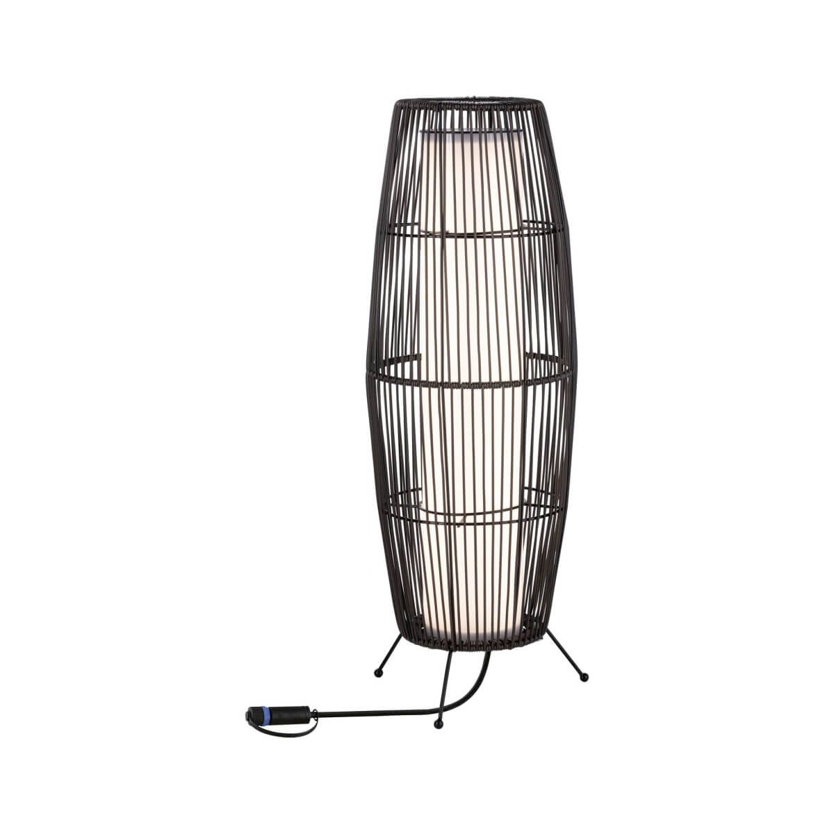 Paulmann Plug & Shine Lichtobjekt Basket, IP44, 3000K, 8W, 24V, Braun, 60x20cm Produktabbildung
