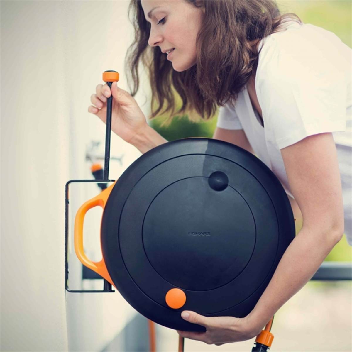 Fiskars Wandhalterung für Waterwheel S, FiberComp & Metall, Zubehör zur Wandbefestigung Produktabbildung 2