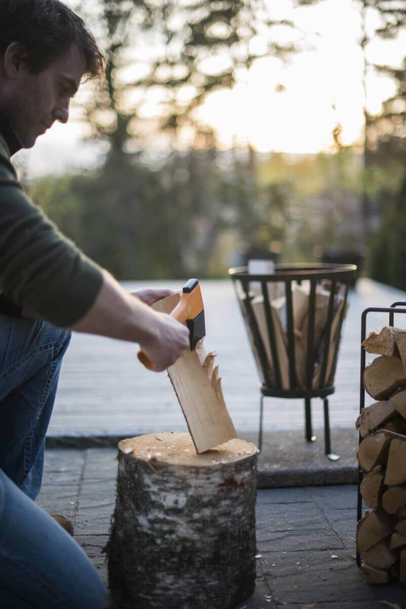 Fiskars Spaltaxt, Spaltaxt X17-M inklusive Klingen- und Transportschutz, Spaltaxt, Axt Produktabbildung 15