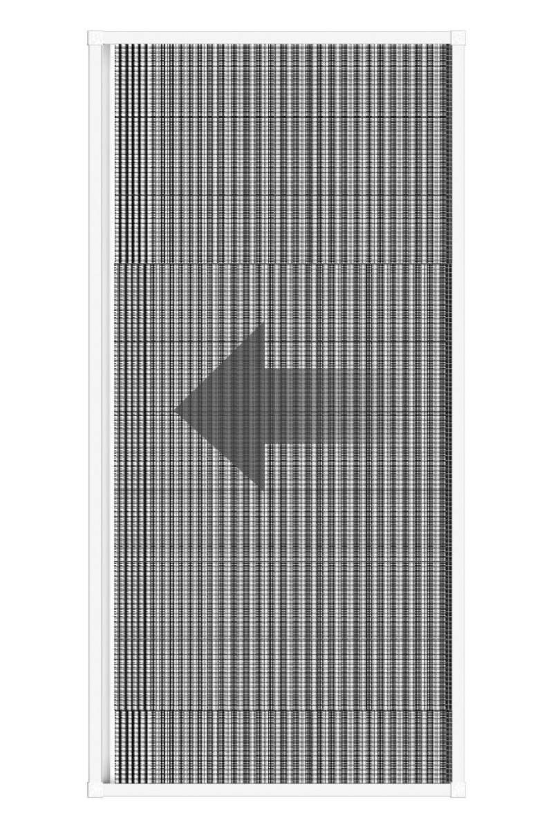 Schellenberg Insektenschutz-Plissee für Türen, Weiß, 100 x 215 cm Produktabbildung