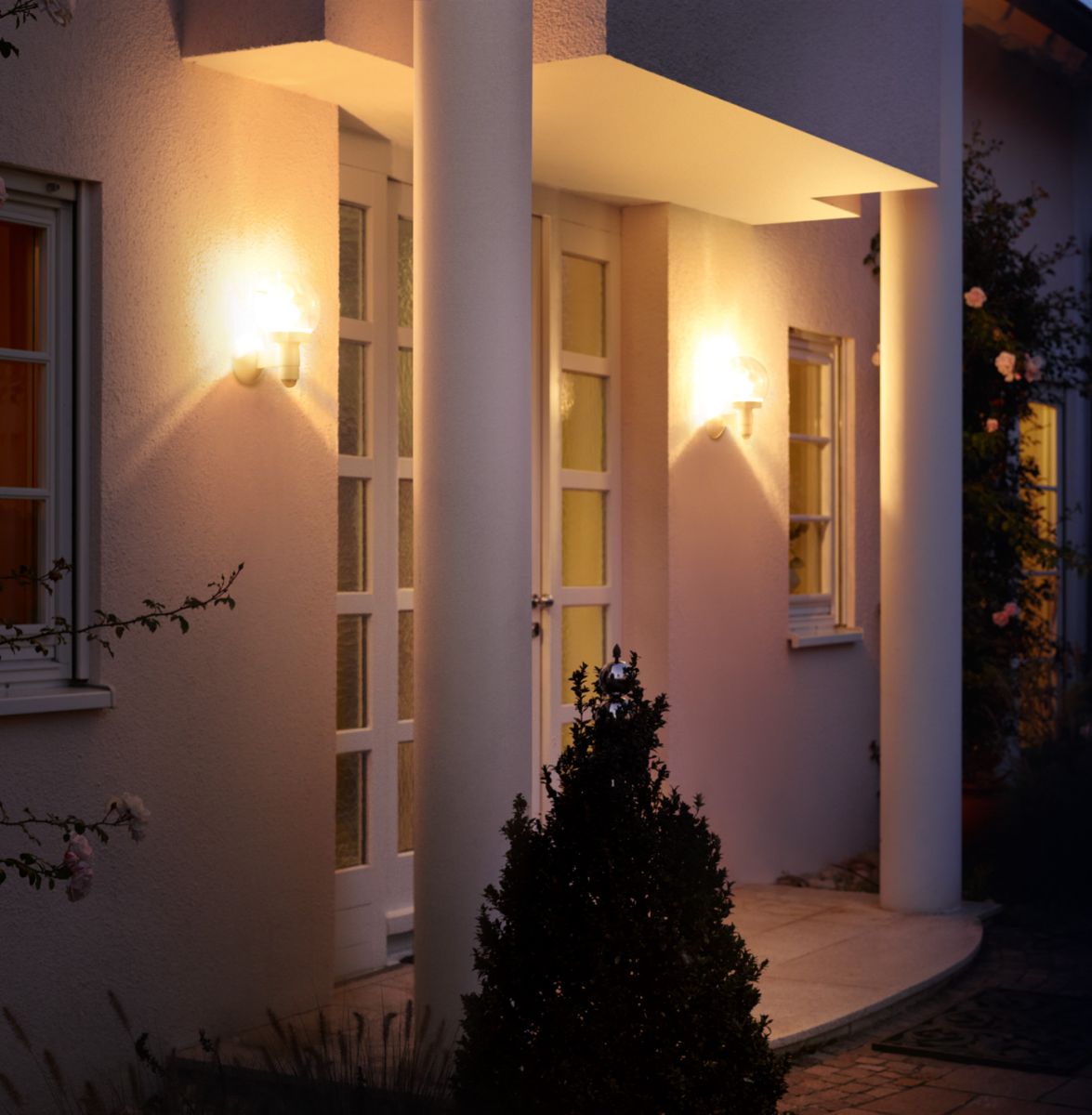 STEINEL L 115 S Klassische Sensorleuchten für die Wand silber Produktabbildung 3