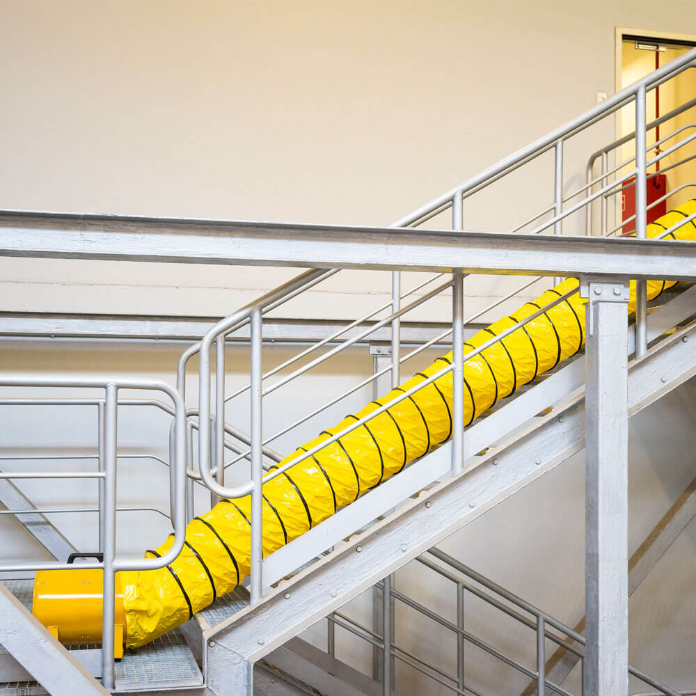 Master Gebläse BL 4800, Ø 20 cm, 250 W, Luftleistung 750 m³|h, Trocknung Wasserschaden Luftreinigung Produktabbildung 2