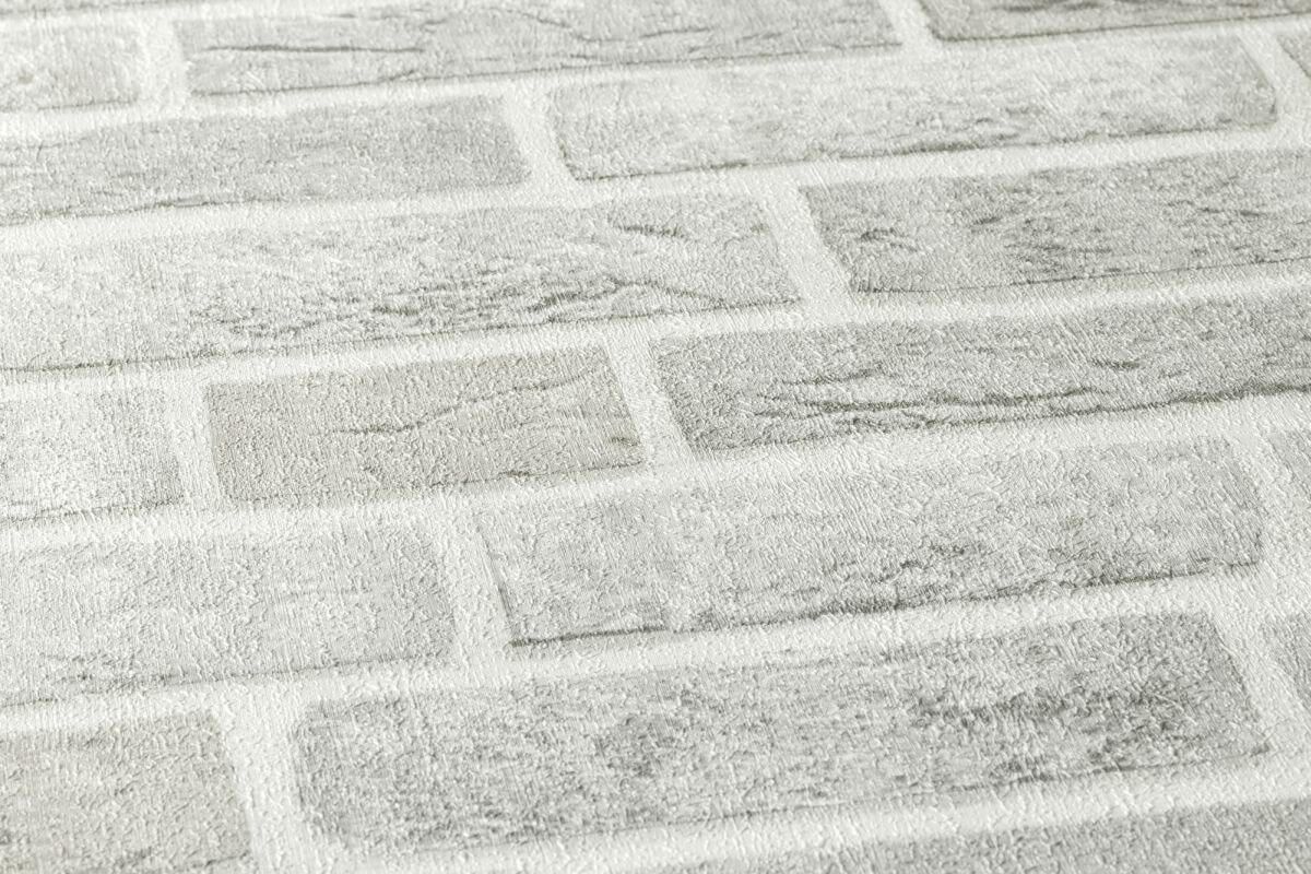 AS Creation Tapete | Steinoptik Grau Weiß | Trendwall Produktabbildung 2