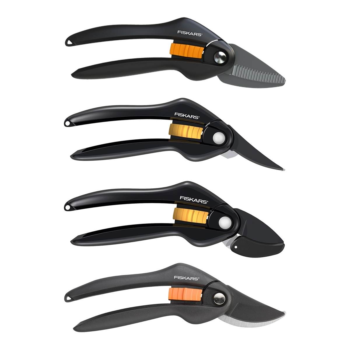 Fiskars - SingleStep Gartenschere Allzweckschere, Universalschere, Bypass oder Amboss Produktabbildung 9