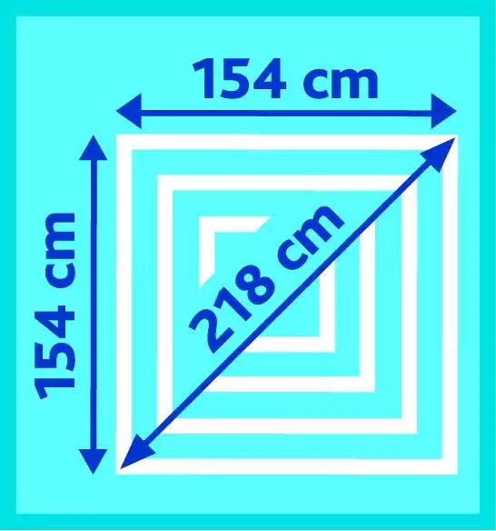 B-Ware Vileda SUN-LIFTCOMPACT Wäschespinne für Garten, Wäscheständer, Wäschetrockner Produktabbildung 2
