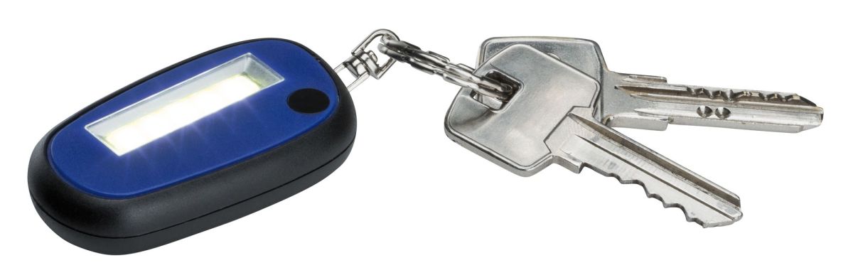Paulmann Batterieleuchte Mini Key Flashlight Blau mit Schlüsselanhänger Produktabbildung 2