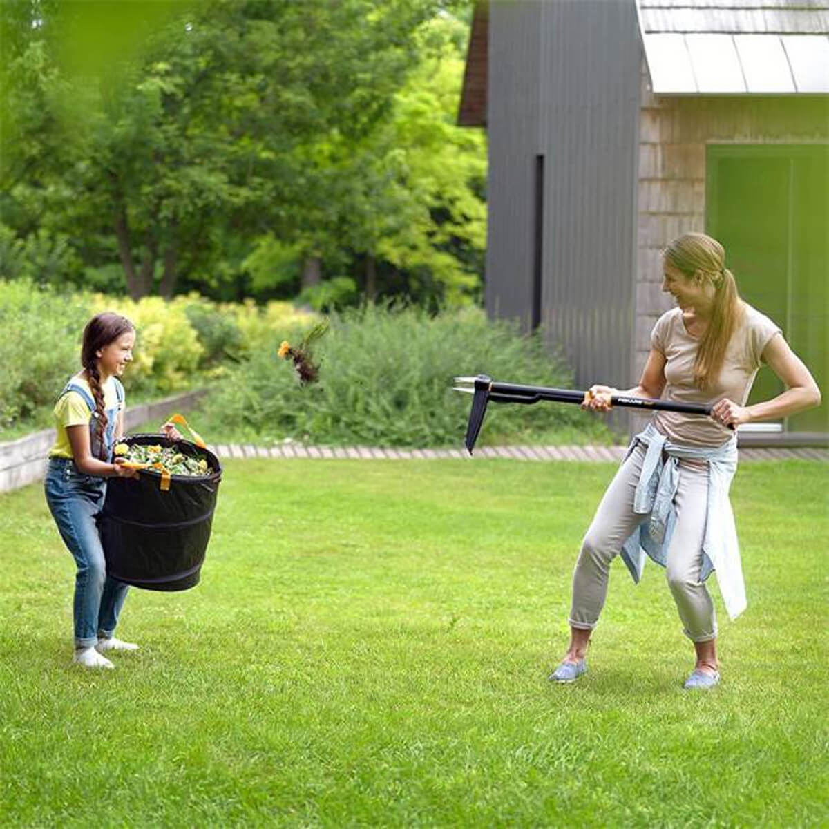 Fiskars Unkrautstecher Xact | schwarz Produktabbildung 4