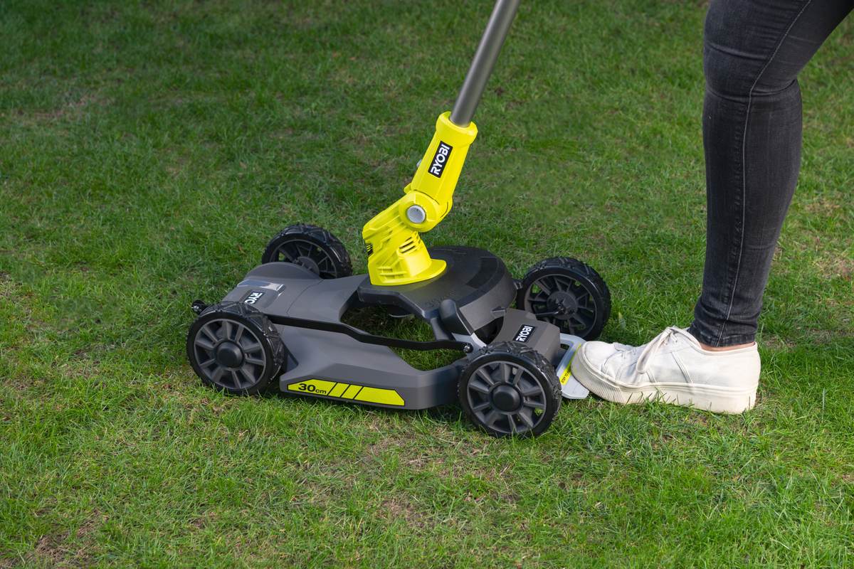 2A-Ware RYOBI 18 V ONE+ Akku-City-Rasenmäher, 30 cm Schnittbreite, ohne Akku und Ladegerät Produktabbildung 9