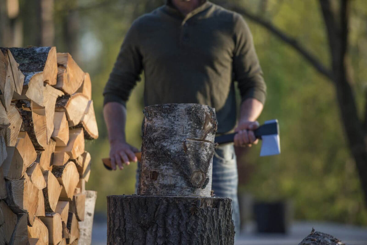 Fiskars Spaltaxt, Spaltaxt X17-M inklusive Klingen- und Transportschutz, Spaltaxt, Axt Produktabbildung 9