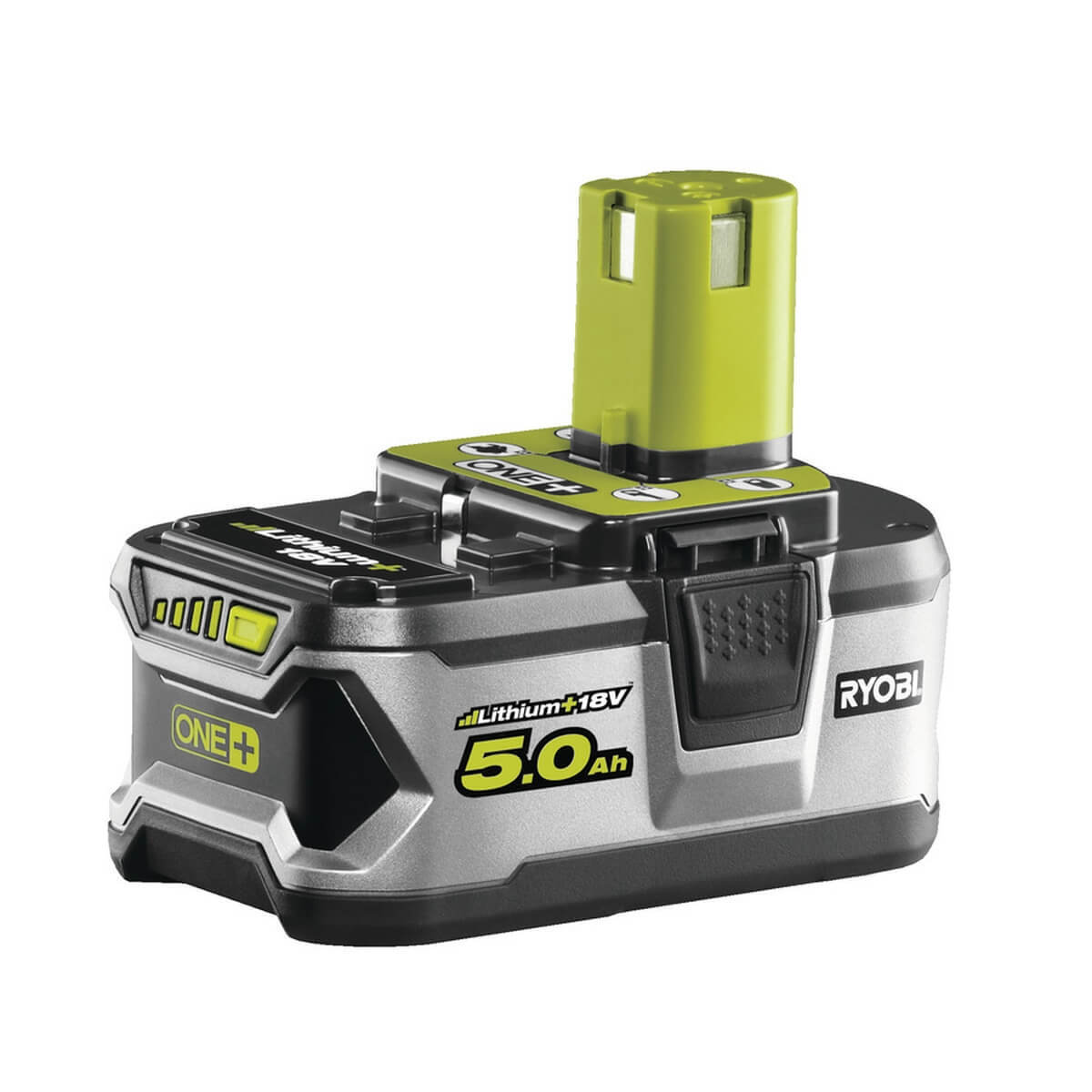 Ryobi Akku 5,0 Ah ONE+ RB18L50 | Für alle 18 V ONE+ Gartengeräte und Elektrowerkzeuge Produktabbildung