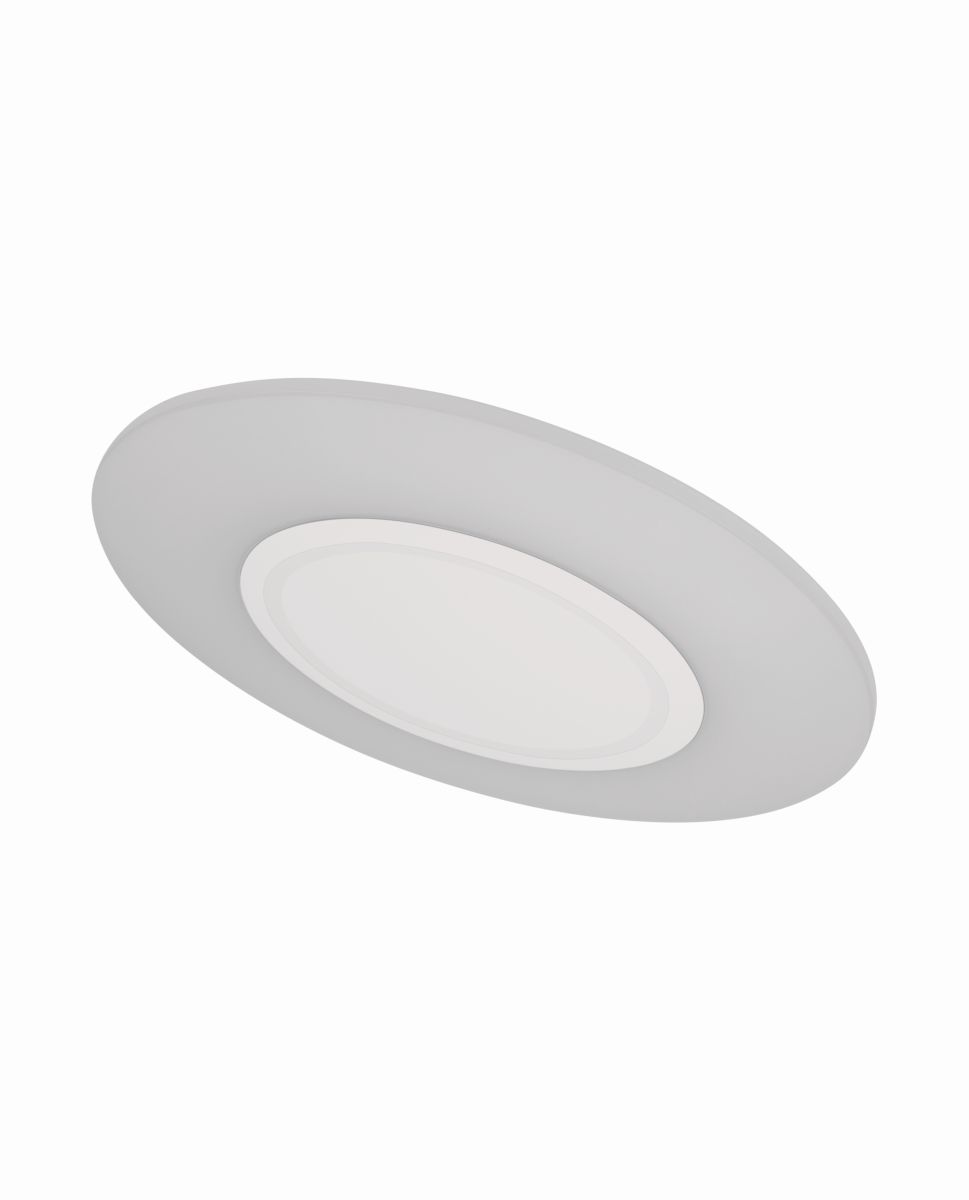 Osram LED Deckenleuchte Flat Slim Design, Ø 38 cm, 20W, 1200 lm, 2700 K, IP20 Produktabbildung 1
