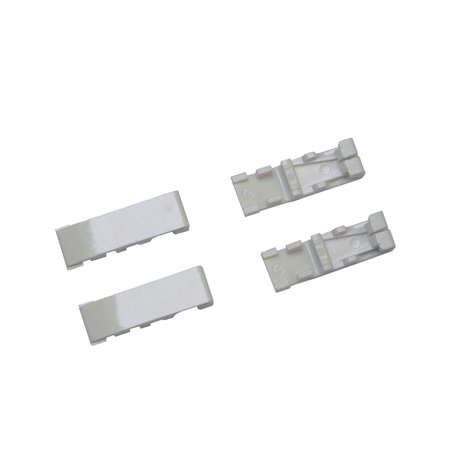 Gardinia Spannschuhoberteil für Plissee Concept Träger weiß 4 Stück Produktabbildung