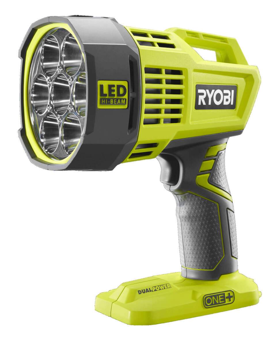 Ryobi Akku-Punktstrahler ONE+ 18 V 2300 Lumen | ohne Akku | Ladegerät R18SPL-0 Produktabbildung