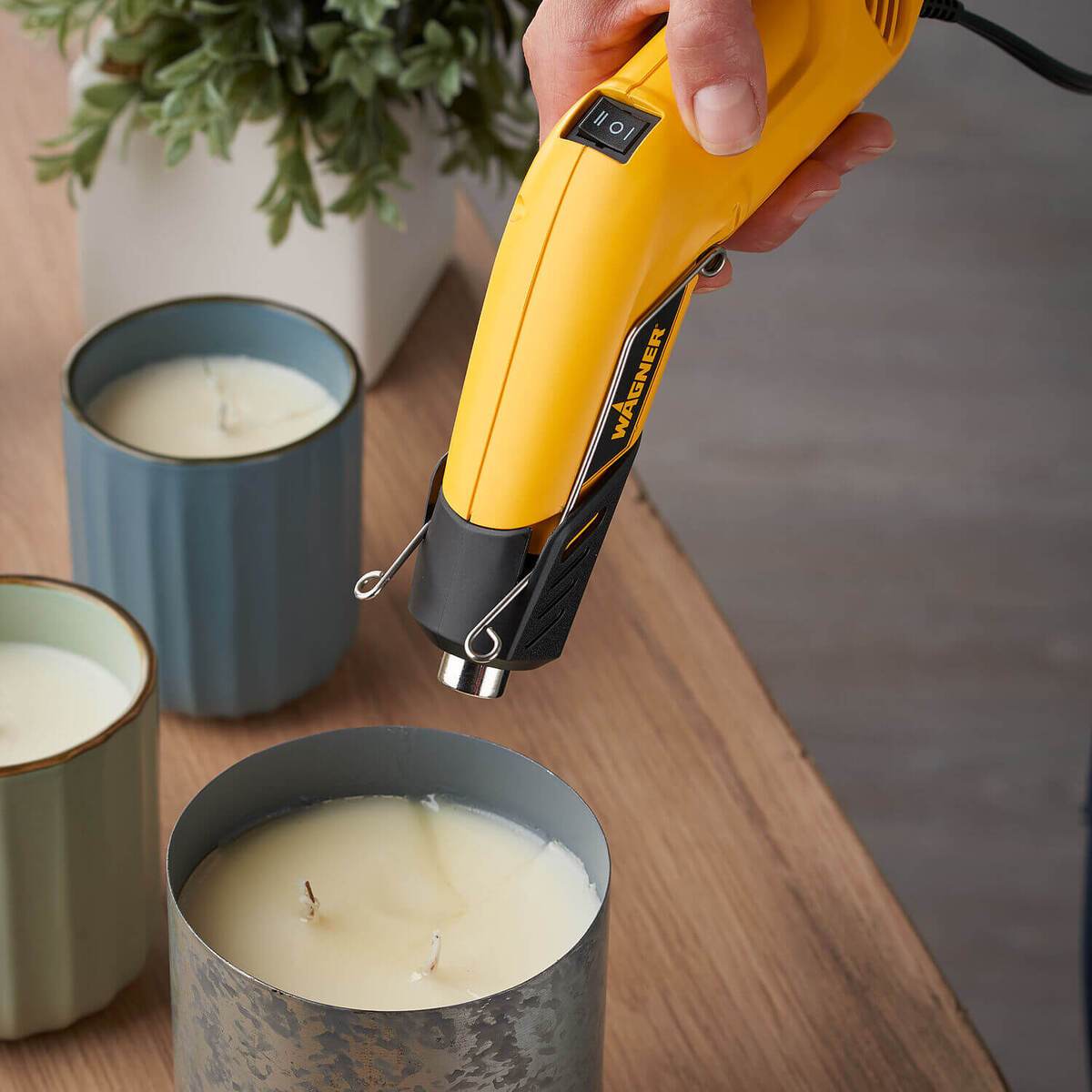 WAGNER Heißluftpistole FURNO 100 mit 350 W, 2 Stufen 230° & 360°, Heißluftgebläse, Heißluftfön Produktabbildung 5