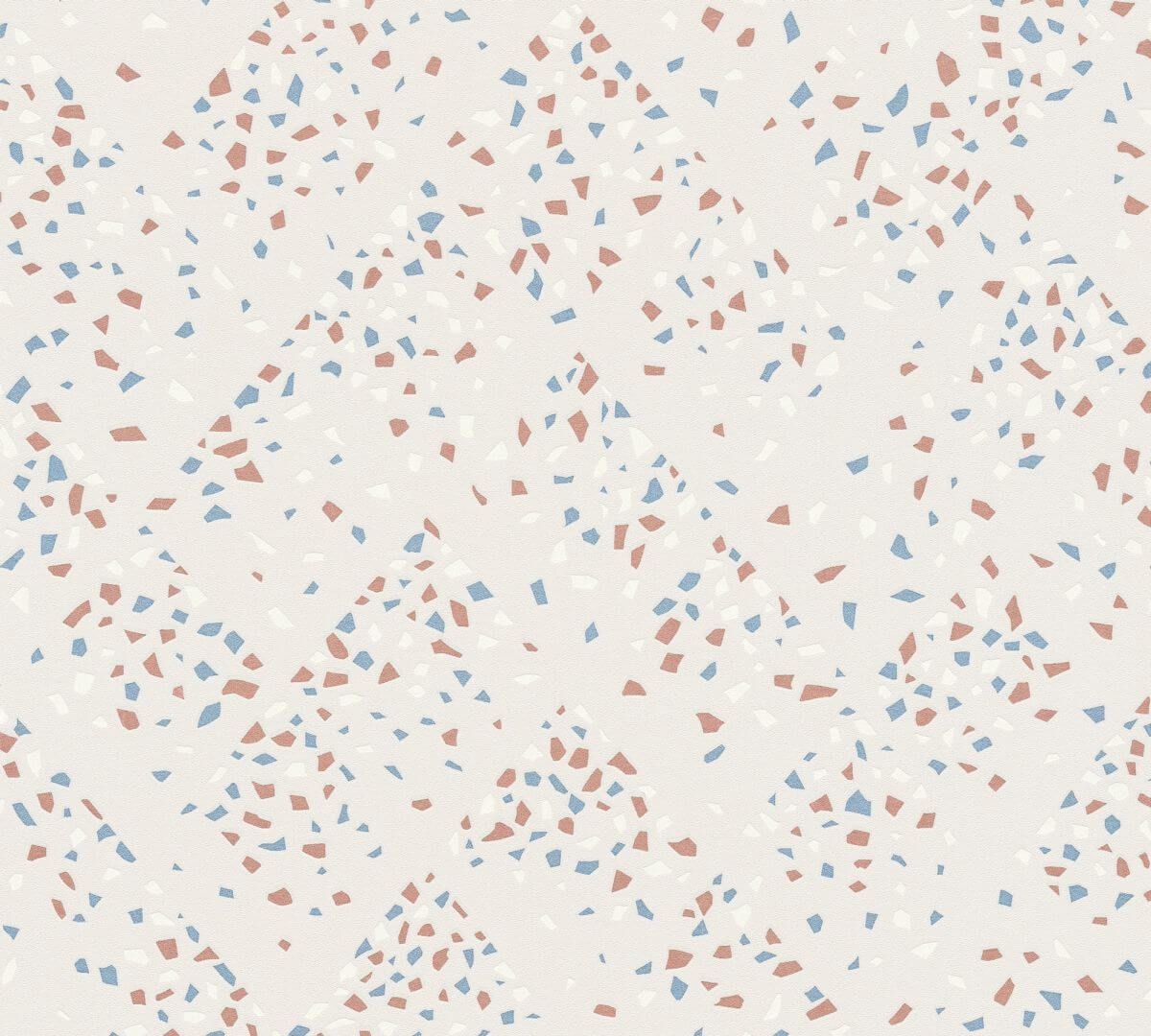 AS Creation Tapete | Moderne Tapete Weiß Blau Rosa | New Walls Produktabbildung 1