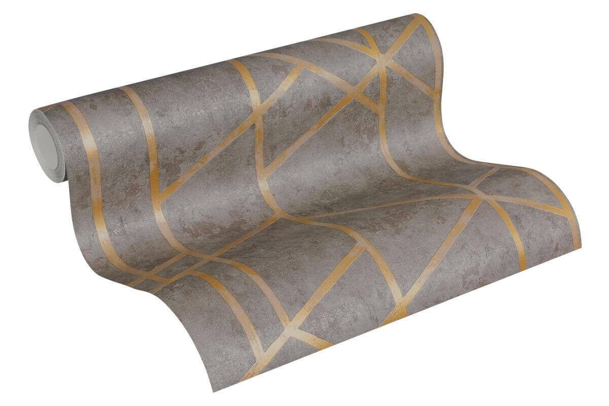 Livingwalls Grau Linien Modern Vliestapete Metropolitan Stories 369281 Produktabbildung 2