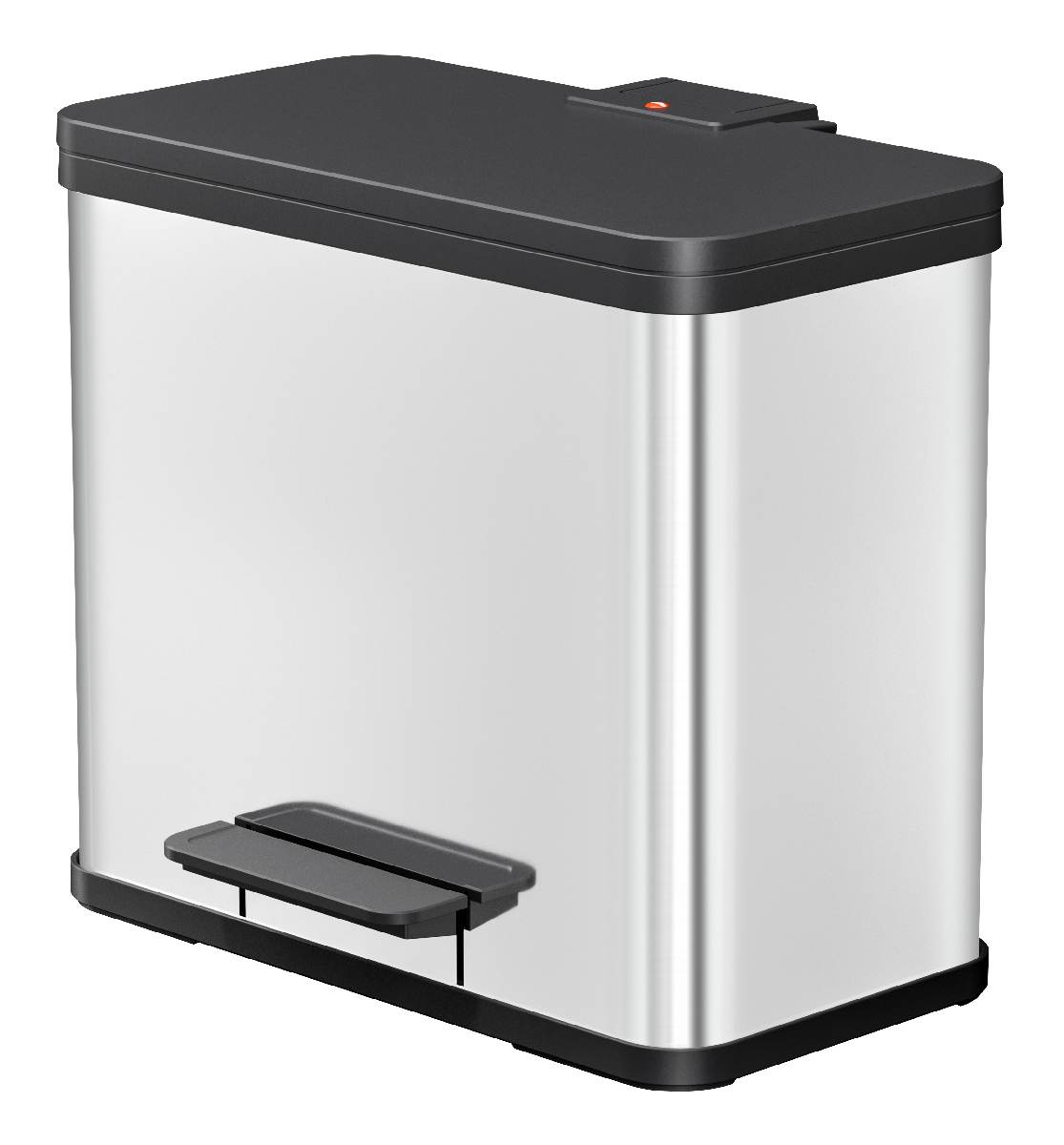 Hailo Öko duo Plus L Tret-Abfalltrenner 1x17L und 1x9L | Soft Close| verschiedene Farben Produktabbildung