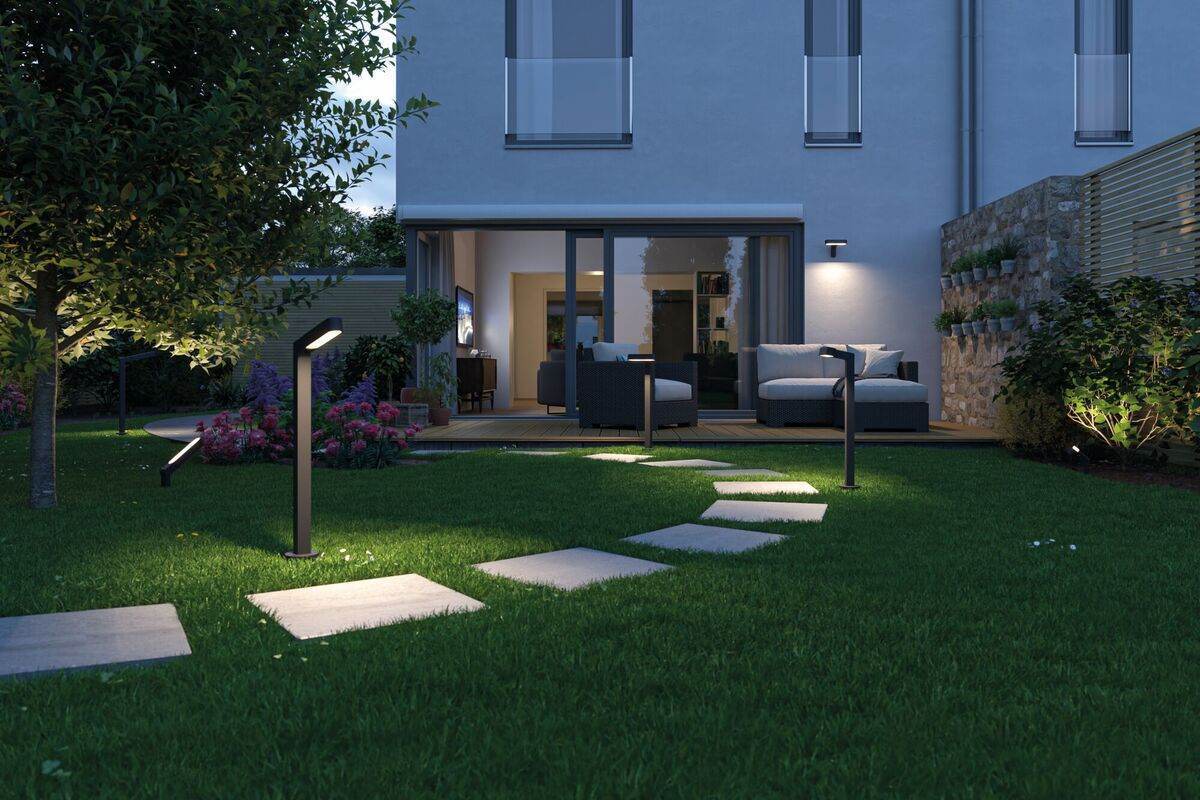 Paulmann Plug & Shine Basisset LED Spot Ito, 24 V, IP65, Anthrazit, 3000 K Warmweiß, Dimmbar Produktabbildung 6