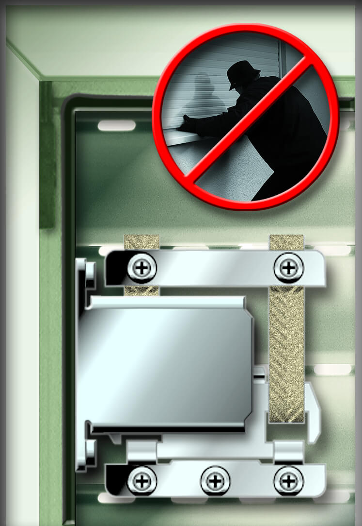 Schellenberg 16002 Rollladen-Hochschiebesicherung | 1 Paar | Einbruchschutz Produktabbildung 4