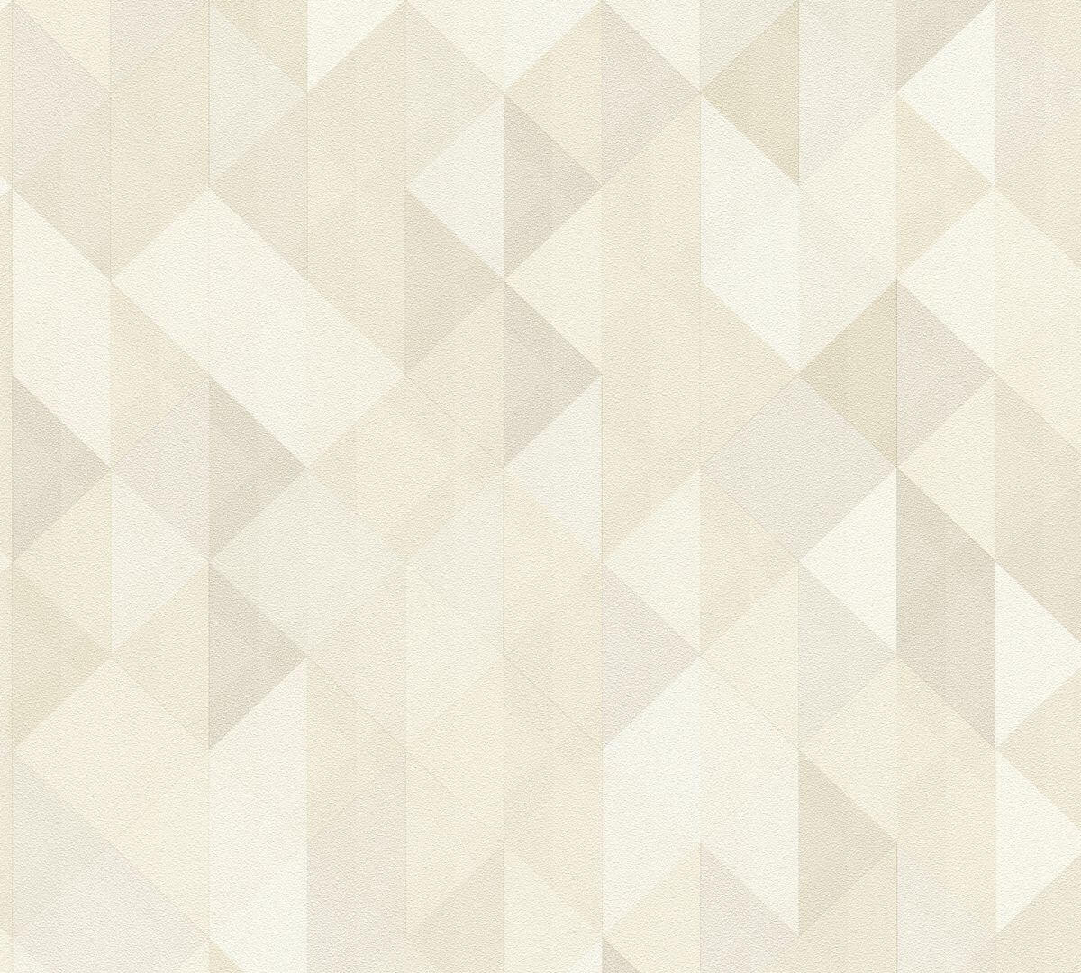 AS Creation Tapete | Geometrisches Muster Beige Braun Grau | Trendwall Produktabbildung 1