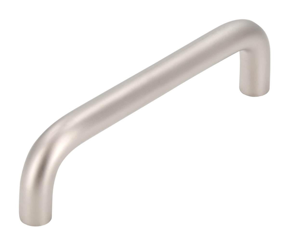 siwitec Möbelgriffe 6211 in Nickel matt, abgerundeter Griff, 2er-Set, Lochabstand 96 mm Produktabbildung 2