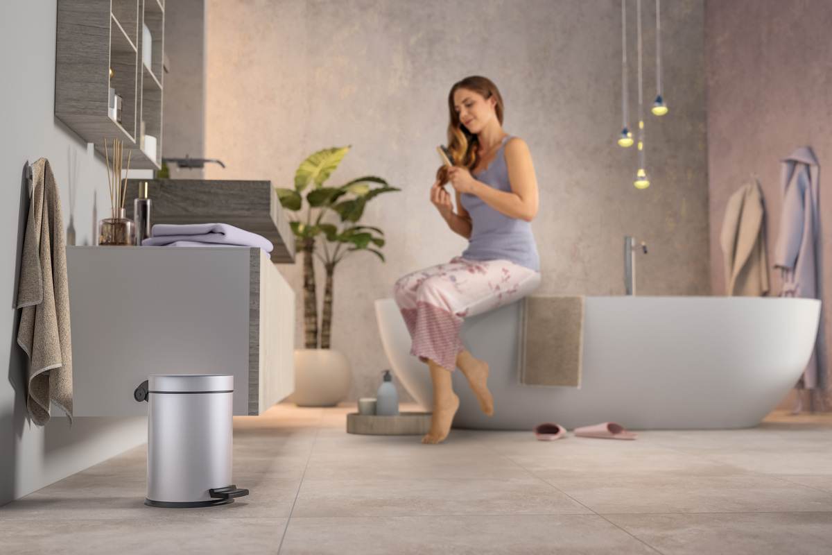 Hailo Solid S Abfallsammler mit Kunststoff Inneneimer | 4 l Volumen Produktabbildung 2