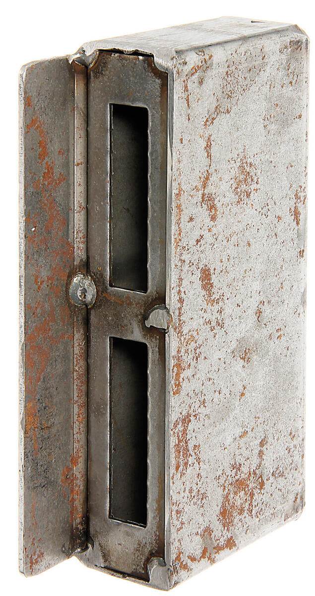 Alberts Gegenkasten für Schlosskasten , Stahl roh, zum Einschweißen Produktabbildung 1