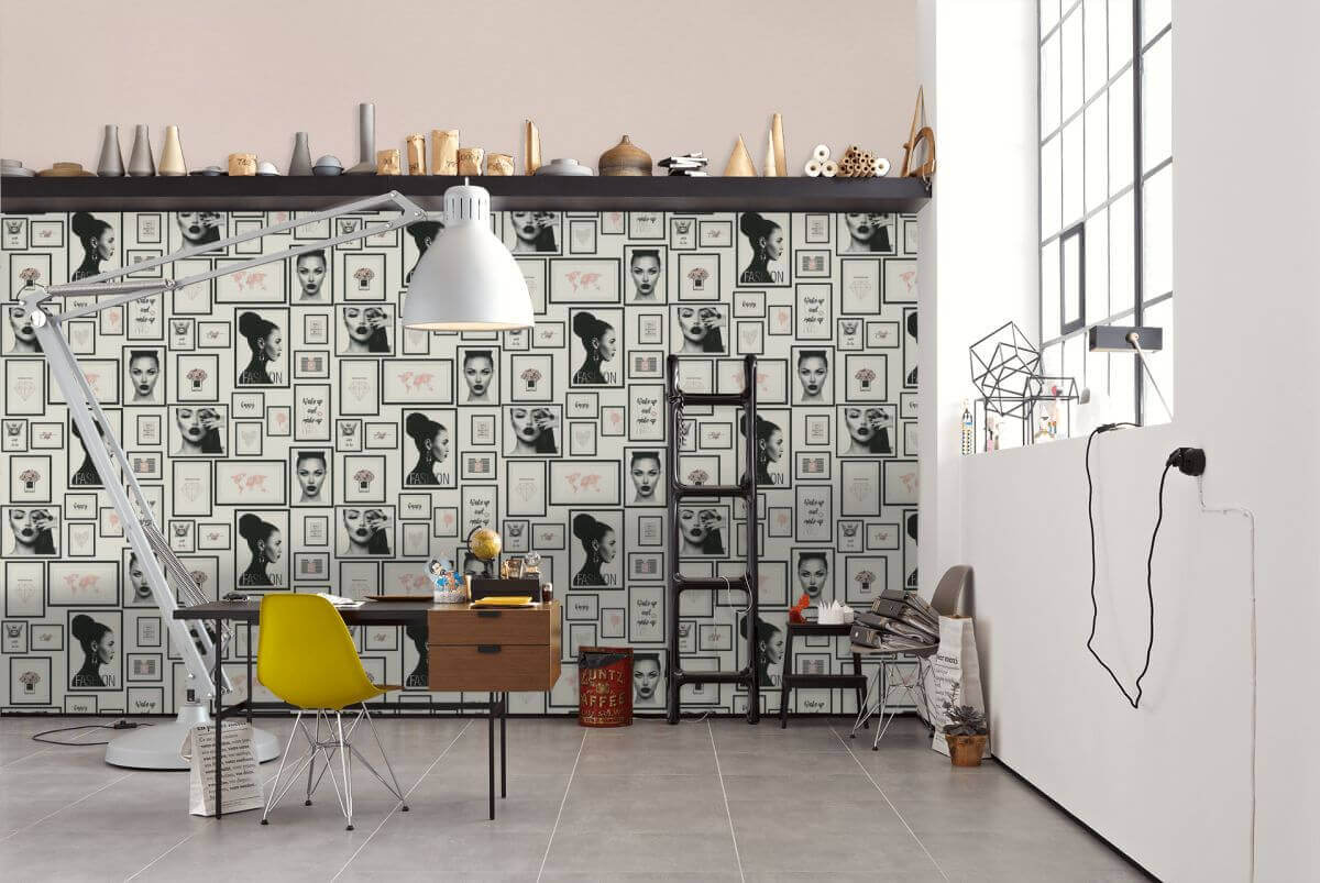 Livingwalls Rosa Unifarben Vliestapete Metropolitan Stories 369324 Produktabbildung 4