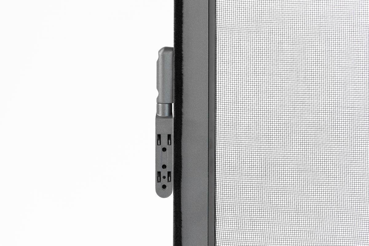 Schellenberg Insektenschutz-Tür, Premium 120 x 240 cm, Anthrazit, Fliegengitter, Moskitonetz für Türen Produktabbildung